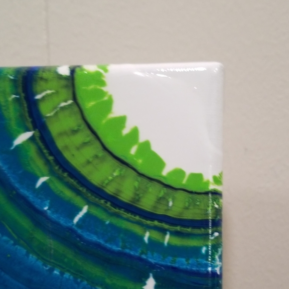 12"x12" Handmade paint pour - Picture 6 of 7